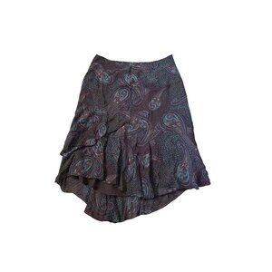 VTG Style & Co. Women's Size 16W Asymmetrical Fairy Grunge Gypsy Maxi Skirt